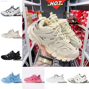 Повседневная обувь высшего качества Triple S 3.0 Runner Sneaker Designer Hottest Tracks 3 Tess Gomma Paris Speed Platform Модная спортивная обувь на открытом воздухе