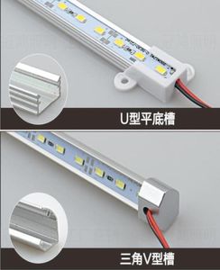 UV -profil nonwaterproof vitvind vit 12V 50 cm 36 LED styv strip LED -styv stång Lätt LED -styv strip 56307221600