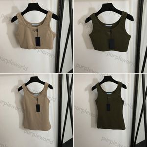 Ärmellose Tanktops für Damen, Sommer-T-Shirts, gestrickte Weste, Stickerei-Tops, modische Streetwear