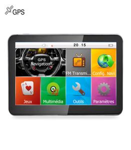 HD 7 인치 자동차 GPS 내비게이션 다국어 트럭 자동 SAT 네비게이터 Bluetooth AVIN FM DDR256MB 8GB 멀티 홀지 MAPS6244228