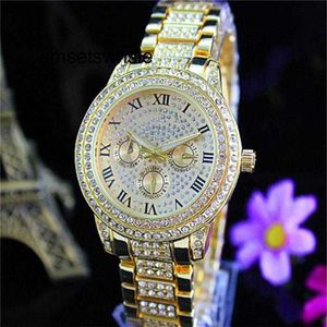 Luxe horloge Schone fabriek Mechanische luxe diamanten Valse ogen Dames Dames Designer Kleuren