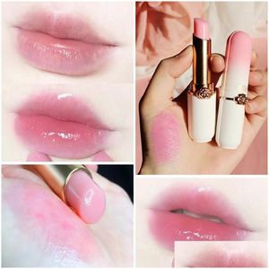 Lip Gloss 1pc Odbarwienie Vitality Kolor Lipstick Peach Girl Zmień Opiekę Makijaż Drop dostarczenie Zdrowie Usta Ot1b9