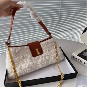 Women Terry Torby na ramię designerskie torebki stylowe lady crossbody torebki zima elegancka miękkie torba na zakupy torebka pu2469