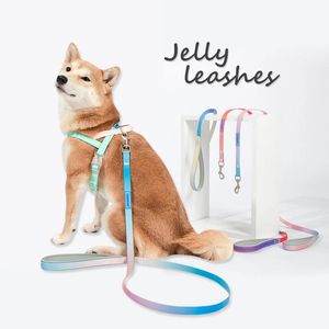 Geschirre Toushdog Hundegeschirr, verstellbares Hundehalsband, Leine, Outdoor-Walking-Sicherheitsgeschirr für kleine, mittelgroße Hunde, Shiba Inu, Heimtierbedarf, Neu