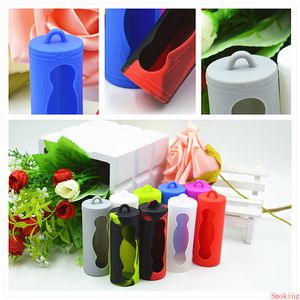 26650 Battery Cover Box Silicone Protective Case Colorful Soft Rubber Skin Protector Holder For 26650 li-ion Batteries Mod