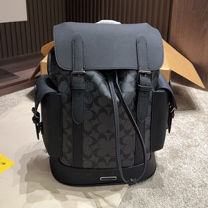 New 2024 Luxury Fashion Trend Designer Men Backpack Bag Mens Luxury Caviar Travel Backpacks Casual Durable Soft Leather Bags Double Shoulder Back Pack