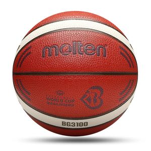 Molten Original Basketball Ball Size 7/6/5 Högkvalitativ PU-slitbeständig matchträning Utomhus inomhus Män Basketbol Topu 240124