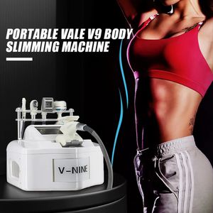 High quality vela V9 belly vacuum shape body contouring cellulite removal RF Handle vacuum roller slimming machine cavitation Spa