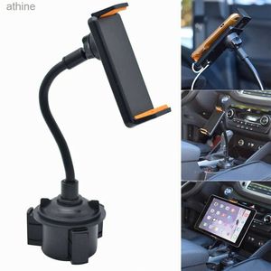 Tablet PC Stands Universal Car Cup Holder Cellphone Mount Stand for Mobile Cell Phones Adjustable Phone Support Huawei Samsung YQ240125