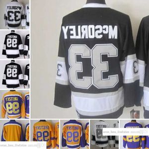 1967-1999 Film Retro CCM Maglia da hockey ricamata 99 Maglie Wayne Gretzky 33 Maglie vintage Marty Mcsorley 36