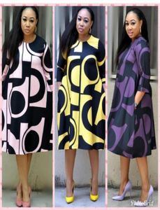 Yeni stil Afrikalı Kadın Giyim Dashiki Moda Baskı Boyu Boyutu L XL XXL XXXL New4599570