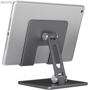 Tablet PC Stands Aluminum Metal Tablet Holder Stand for Desk Pro Air Mini 9.7 10.5 12.9 Kindle Mobile Phone Support Accessory YQ240125