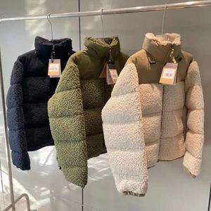 Women Jacket Fleece Jacket Man Faux Shearling Ytterkläder Rockar Lamm Wool Winter Coat Parka Overcoat Casual Plus Size XXL Fashion Thick WA 186