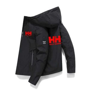 Herrjackor 2024 HH Ny motorcykeljacka herrkläder utomhus camping vandring hoodie vindtät äventyrsjacka herrjacka m-5xl bra j240125