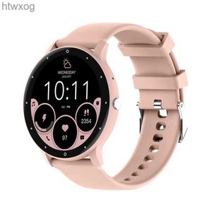 Relógios inteligentes Smartwatch ZL02 Pro Reloj Inteligente Dafit 1,39 polegadas Tela redonda IP67 Relógios esportivos à prova d'água ZL02D Pro com malha de silicone YQ240125