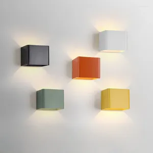 Lâmpadas de parede Preto Sconce Antigo Banheiro Iluminação Luzes Lampen Modern Dorm Decor Polia de Madeira