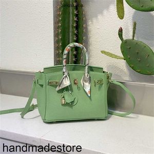 Platin Designer Handtasche Sommer Stil Avocado Grün Mode Erste Schicht Rindsleder Tasche Eine Schulter Diagonal Kreuz Leder Damen