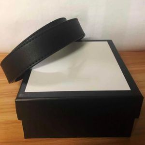 Belts Men Women Belt Womens Genuine Leather Black and White Color Cowhide Belt for Mens Belt with Box281o