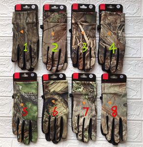 Klassiska bokstavshandskar Designer Camouflage 3D Tryckt Pekskärm Gloe Winter Nonslip Tellefingers Mantens Men Outdoor Campi4121163