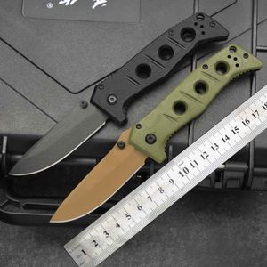 BM273 60HRC Składanie noża taktyczne noże przetrwania polowanie na kemping Blade Multi High Hardness Military Survival Pocket noży 056