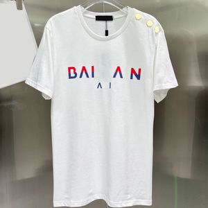 2024 Designers T-shirts Fashion Women Crew collar printing Chest Letter Shirt T-shirt ventilate Casual Fashion my top spotify streetwear top shirt Tees white S-XL