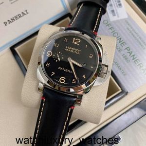 Panerais Watch 2024 Watches For Mens Designer Mechanical Används för att byta äkta storlek 46mm Exakt jobb Sport armbandsur 94Z5