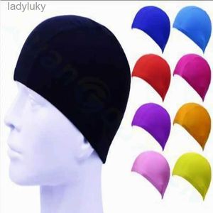 Cuffie da nuoto in poliestere Cuffia da piscina per ragazze Ragazzi Cappello da nuoto Protezione solare per bambini Cappelli da bagno per bambini Cuffia da nuoto per spiaggiaL240125