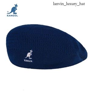 Chapéu de designer canguru masculino Kangol algodão e linho boina boné de malha masculina e feminina primavera e verão bonés finos respirável de secagem rápida chapéu ao ar livre 1286