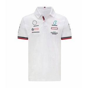 Odzież motocyklowa F1 T-shirt wyścigowa koszula lapowe FORMA 1 FANS Krótkie rękawowe topy