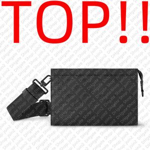 10A Cross Body Top. M81124 Gaston Portfel do noszenia M81115 / Projektant mężczyzn Tote Casual Messenger Bum Bag miękki bagażnik zdejmowany uchwyt na kartę zamka