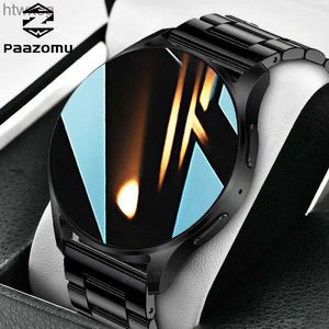 Inteligentne zegarki nowe inteligentne zegarek kompatybilny z iPhone'em iPhone'em monitorowanie tętna Smartwatch 120 Sport Mode Fitness Tracker dla mężczyzn kobiet YQ240125