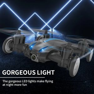Land And Air Amphibious Drone, Flying Toy Car With Camera Support WIFI FPV, Suitable For Christmas/Thanksgiving/Halloween Toy Gifts