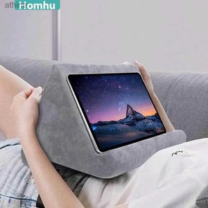 Tablet PC Stands Pillow Phone Stand för iPad Laptop Cell Flexibel multifunktion Mobilhållare Support Bed Mount Bracket Book YQ240125