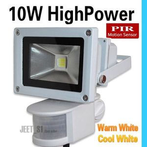 Floodlights 10W 20W 30W LED PIR Grey shell Passive Infrared Motion Sensor Flood light Or Human sensor light for IndoorOutdoor Sec2422380