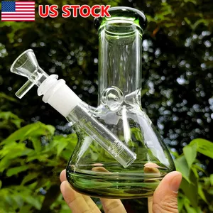 6 Zoll Shisha Wasserpfeife Glasbong Rauchpfeifen Shisha Bubbler mit 14mm Schüssel