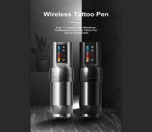 DKLAB DKW1 Macchina per tatuaggio wireless Penna professionale Motore coreless da 35 mm Tensione di uscita corretta Regolazione a 8 livelli535p260W9237236