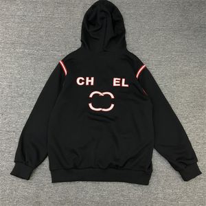 Kadın Hoodie Designer Light Lüks ve Basit Üstü Y2K Hip-Hop Yay ve Sonbahar Kırmızı ve Siyah Patchwork Fermuar Mektup Nakış Saf Pamuk Gündelik Üst