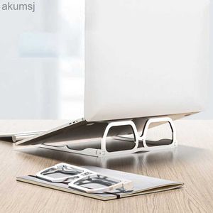 Tablet PC Stands Creative Glasses Form Desk Mobile Holder Stand för telefonplatta Aluminium Desktop Tablet Holder Universal Table Cell Phone Stand YQ240125