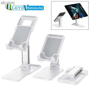 Tablet PC Standlar Kaldırılabilir Cep Telefonu Katlanabilir Tablet Masaüstü Stand Tutucu YQ240125