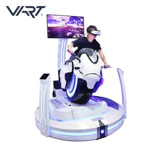 新しいバーチャルリアリティアミューズメントパークに乗るVRバーチャルリアリティシミュレーター9Dオートバイ販売