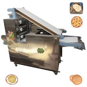 Máquina de moldagem automática completa para pizza shaobing bai ji mo, máquina comercial de pele de bolinho de pão recheado no vapor