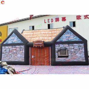 Free Ship Outdoor Activities party and events rental Large inflatable Irish pub inflatable bar tent for sale