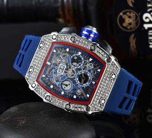 Watches Swiss Top Wristwatches Tape Wine Barrel midja Fashion Full Function Quartz Timing Watch Small