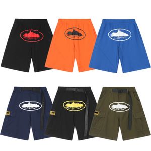 Homens sweatpants solto verão na altura do joelho diário casual quente streetwear esportes praia calças de carga shorts designer