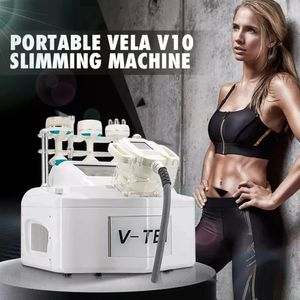 Macchina per il dimagrimento della cavitazione sotto vuoto portatile Vela Body Shape 40K Macchina per il modellamento del rullo per il massaggio Macchina per il lifting del viso per la rimozione del grasso