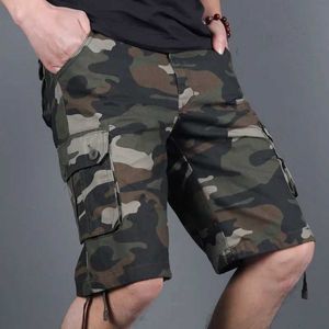 Men's Shorts Cargo Shorts Men Cool Camouflage Summer Hot Sale Cotton Casual Men Short Pants Brand Clothing Comfortable Camo Men Cargo Shorts J240124