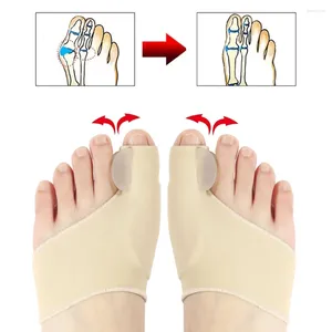 Women Socks 1 Pair Toe Separator Hallux Valgus Bunion Corrector Ortics Feet Bone Thumb Adjuster Correction Pedicure Sock Straightener