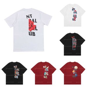 メンズデザイナーTシャツアンチソシアルTシャツ短袖Tシャツ青少年ヒップホップハイストリートTシャツクラブシャツ品質ファブリックストリートウェアブランドTシャツマンウーマントップ