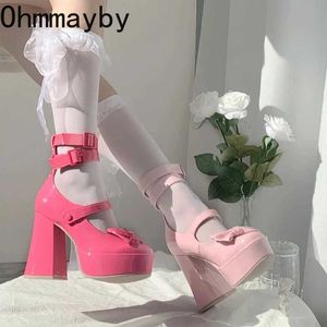 Kleid Schuhe Plattform Mary Janes Schuhe Frauen Mode Flachen Japanischen Stil Frauen Mädchen High Heel Lolita Schuhe für Frau