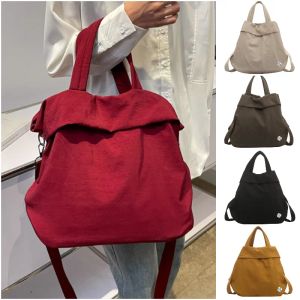 حقائب Lu Tote Womens Handbag Gym Sports Counter Bag Travel Cross Body Pack كبيرة الأكياس من نايلون أكياس التسوق